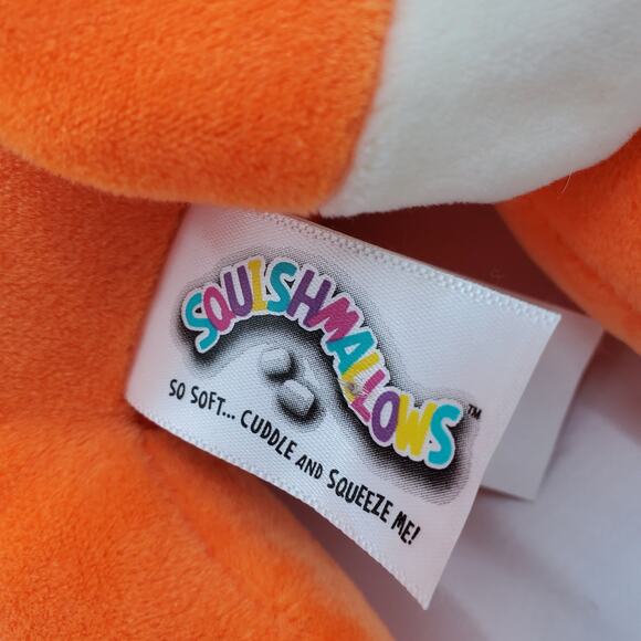 Squishmallows Kellytoy 13" Hug Mees James the Fox Plush - Picture 6 of 7